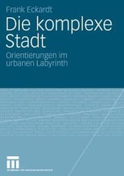 Cover von Die komplexe Stadt