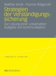 Cover von Strategien der Verständigungssicherung