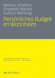 Cover von Persönliches Budget im Wohnheim