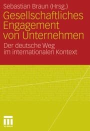 Cover von Gesellschaftliches Engagement von Unternehmen