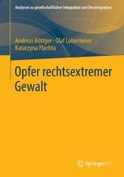 Cover von Opfer rechtsextremer Gewalt