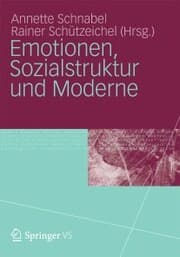 Cover von Emotionen, Sozialstruktur und Moderne