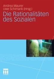 Cover von Die Rationalitäten des Sozialen