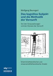 Cover von Das kognitive Subjekt und die Methodik der Vernunft
