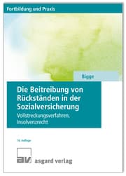 Cover von Die Beitreibung von Rückständen in der Sozialversicherung