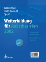 Cover von Weiterbildung für Anästhesisten 2002
