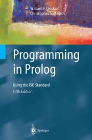 Cover von Programming in Prolog