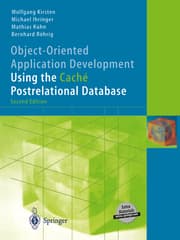 Cover von Object-Oriented Application Development Using the Cache Postrelational Database