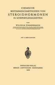 Cover von Chemische Bestimmungsmethoden von Steroidhormonen in Körperflüssigkeiten