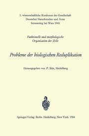 Cover von Probleme der biologischen Reduplikation