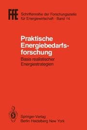 Cover von Praktische Energiebedarfsforschung