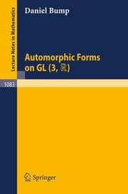 Cover von Automorphic Forms on GL (3, TR)