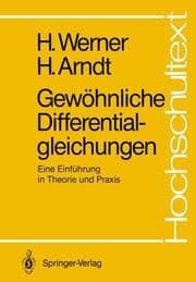 Cover von Gewöhnliche Differentialgleichungen