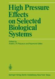 Cover von High Pressure Effects on Selected Biological Systems