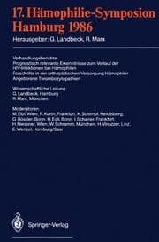 Cover von 17. Hämophilie-Symposion