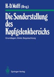 Cover von Die Sonderstellung des Kopfgelenkbereichs