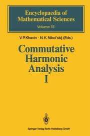 Cover von Commutative Harmonic Analysis I