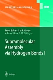 Cover von Supramolecular Assembly via Hydrogen Bonds I