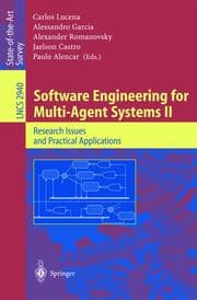 Cover von Software Engineering for Multi-Agent Systems 2