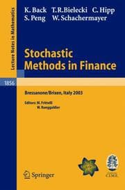Cover von Stochastic Methods in Finance