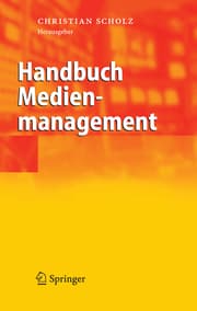 Cover von Handbuch Medienmanagement