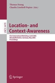 Cover von Location- and Context-Awareness