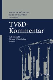 Cover von TVöD-Kommentar