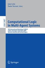 Cover von Computational Logic in Multi-Agent Systems