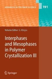 Cover von Interphases and Mesophases in Polymer Crystallization III