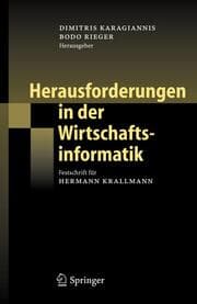 Cover von Herausforderungen in der Wirtschaftsinformatik