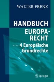 Cover von Handbuch Europarecht