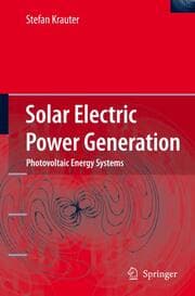 Cover von Solar Electric Power Generation