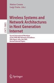 Cover von Wireless Systems and Network Architectures in Next Generation Internet