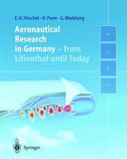 Cover von Aeronautical Research in Germany