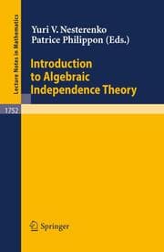 Cover von Introduction to Algebraic Independence Theory