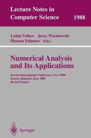 Cover von Numerical Analysis and Its Applications