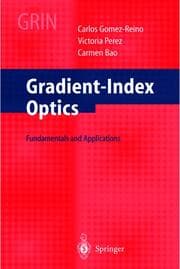Cover von Gradient Index Optics