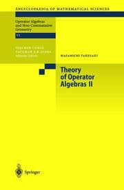Cover von Theory of Operator Algebras II