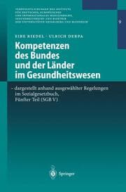 Cover von Kompetenzen des Bundes und der Länder im Gesundheitswesen