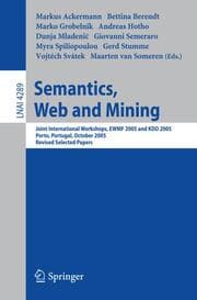 Cover von Semantics, Web and Mining