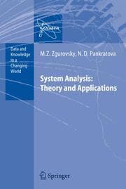 Cover von System Analysis: Theory and Applications