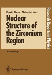Cover von Nuclear Structure of the Zirconium Region