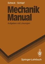 Cover von Mechanik Manual
