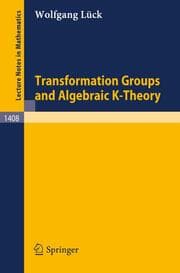 Cover von Transformation Groups and Algebraic K-Theory