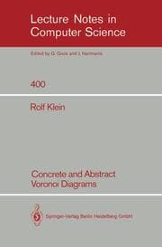Cover von Concrete and Abstract Voronoi Diagrams