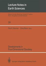 Cover von Developments in Four-Dimensional Geodesy