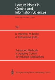 Cover von Advanced Methods in Adaptive Control for Industrial Applications