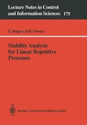 Cover von Stability Analysis for Linear Repetitive Processes
