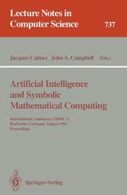Cover von Artificial Intelligence and Symbolic Mathematical Computing