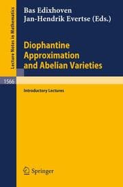 Cover von Diophantine Approximation and Abelian Varieties